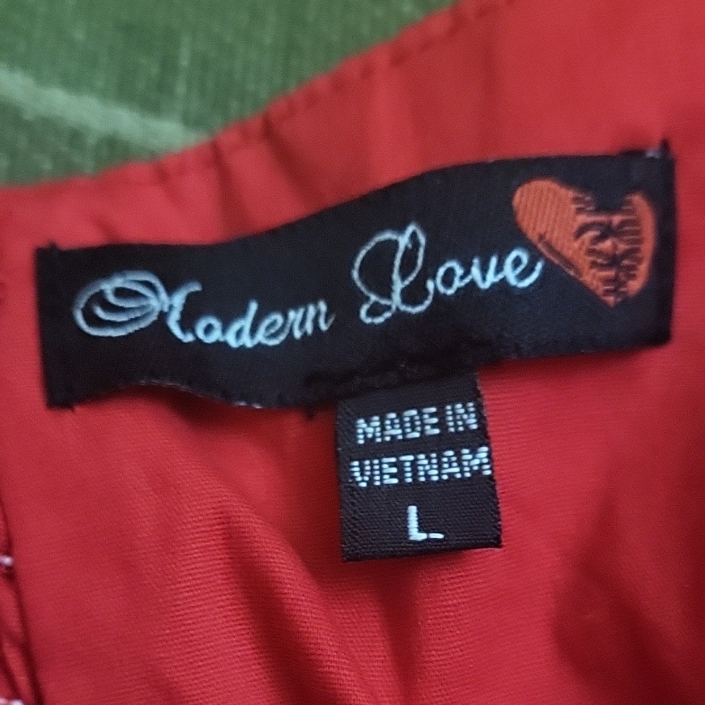 Modern Love Red Dress - Picture 2 of 9